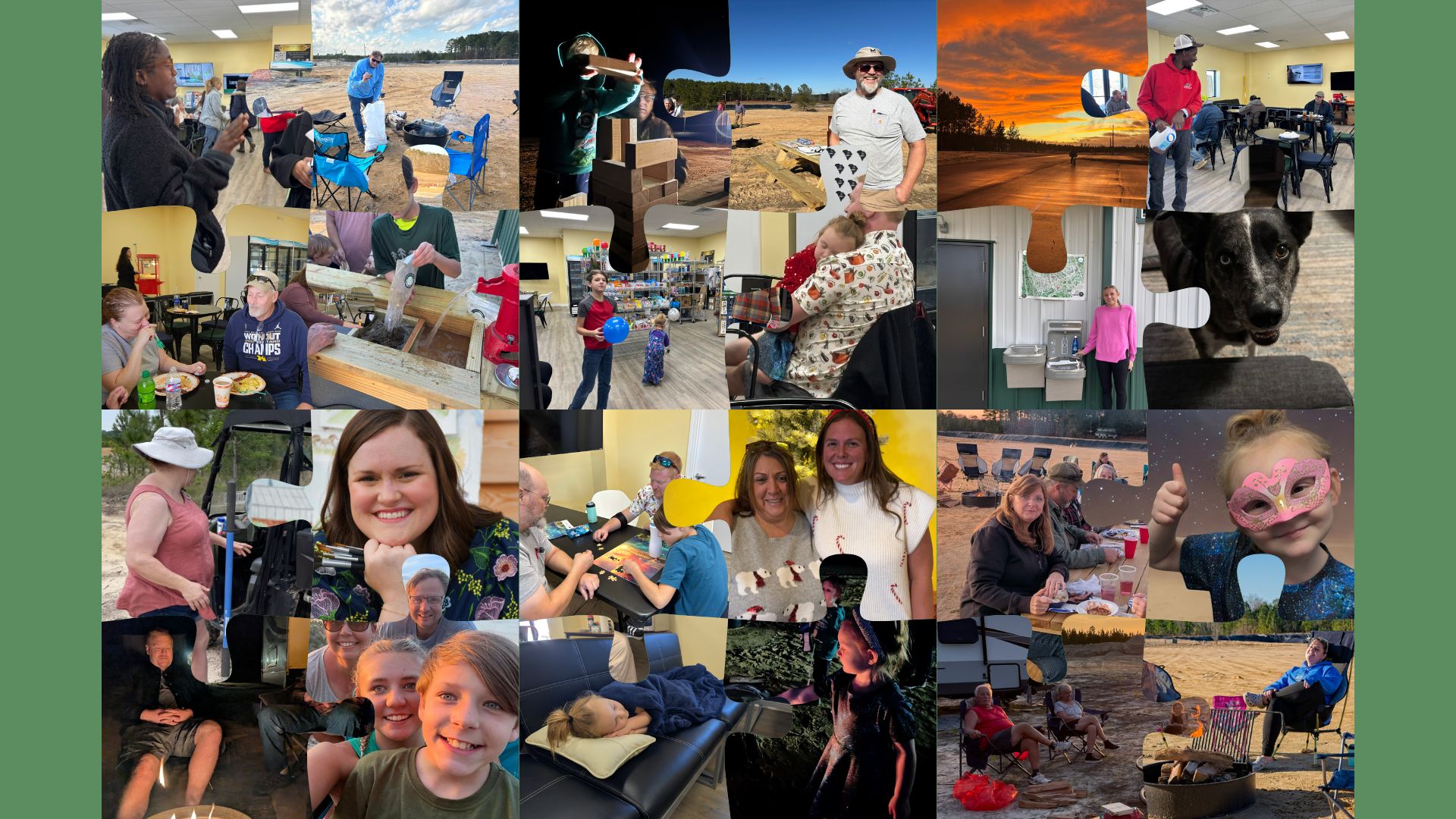 Puzzle Pieces for Team