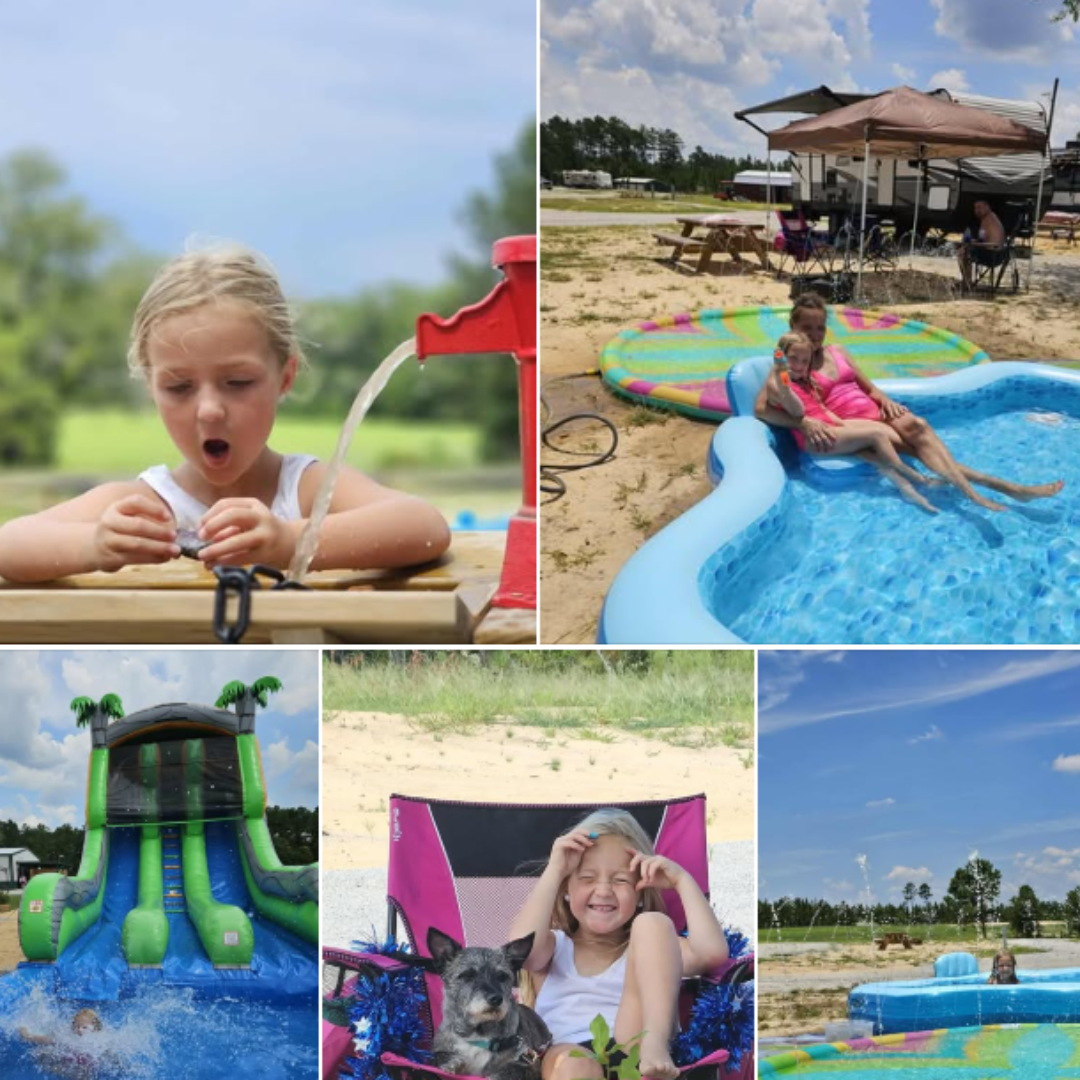 Family Water Fun Camping