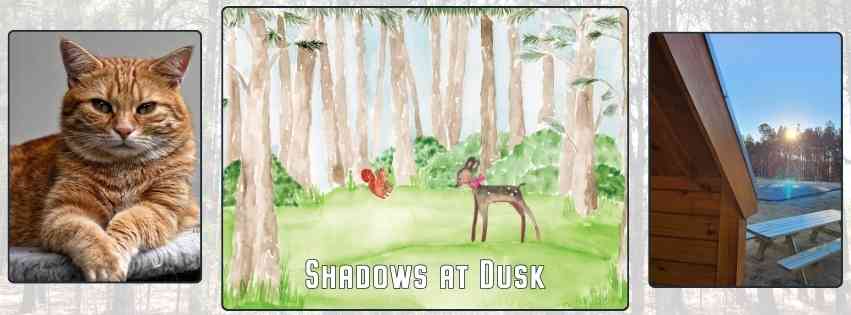 Forest Friends Shadows at Dusk