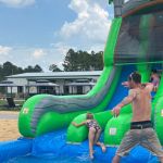 Who's First Up the Slide?