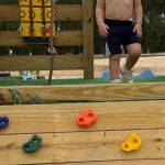 Conquering Rock Wall